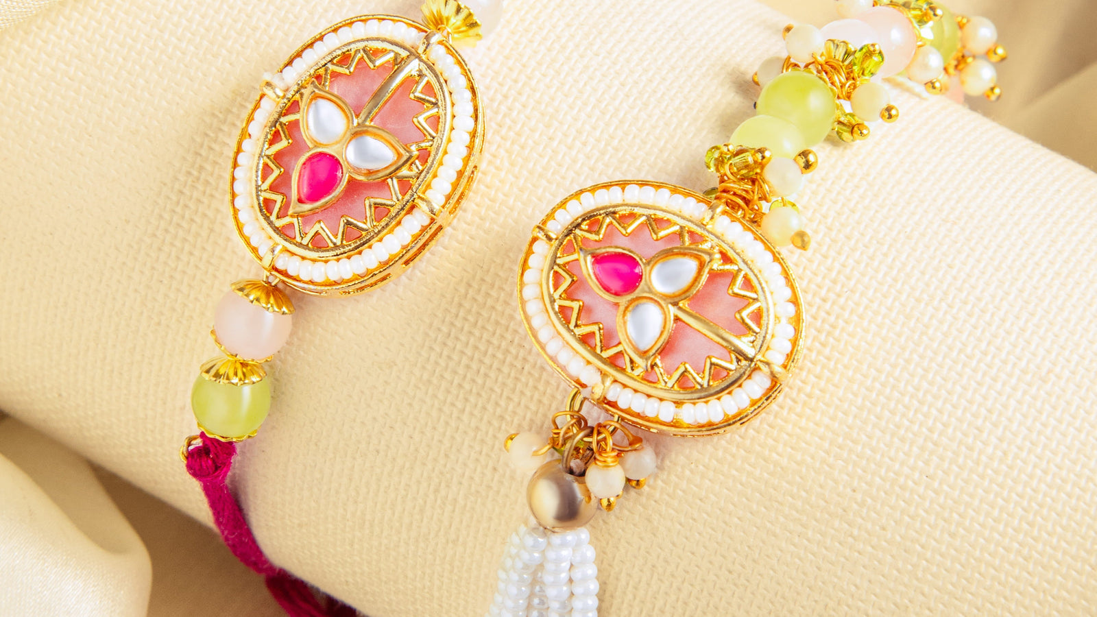 Joyrias Rakhi Collection featuring handcrafted rakhis for Raksha Bandhan