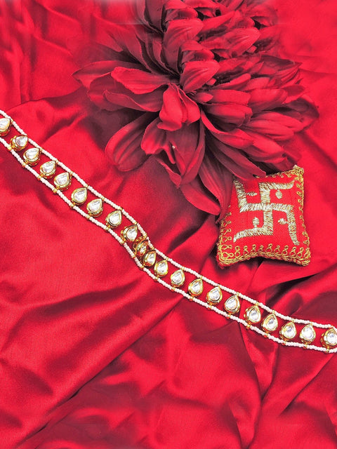 Kundan mathapati in drop shape – Indian teardrop mathapati for weddings USA – Joyrias