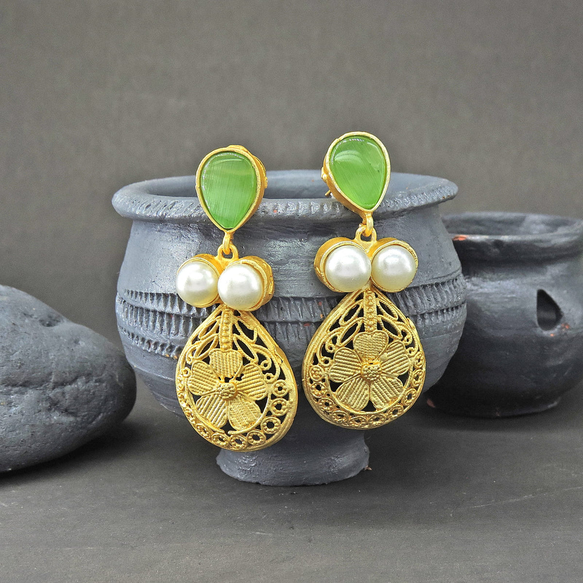 Handmade brass Earrings