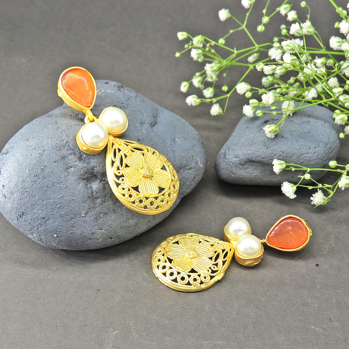 Handmade brass Earrings