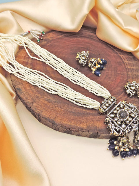 Long Necklace with Jhumki Image 0