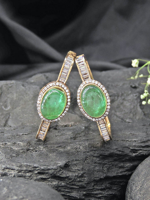 AD square earrings – Indian American diamond square earrings for women USA – Joyrias