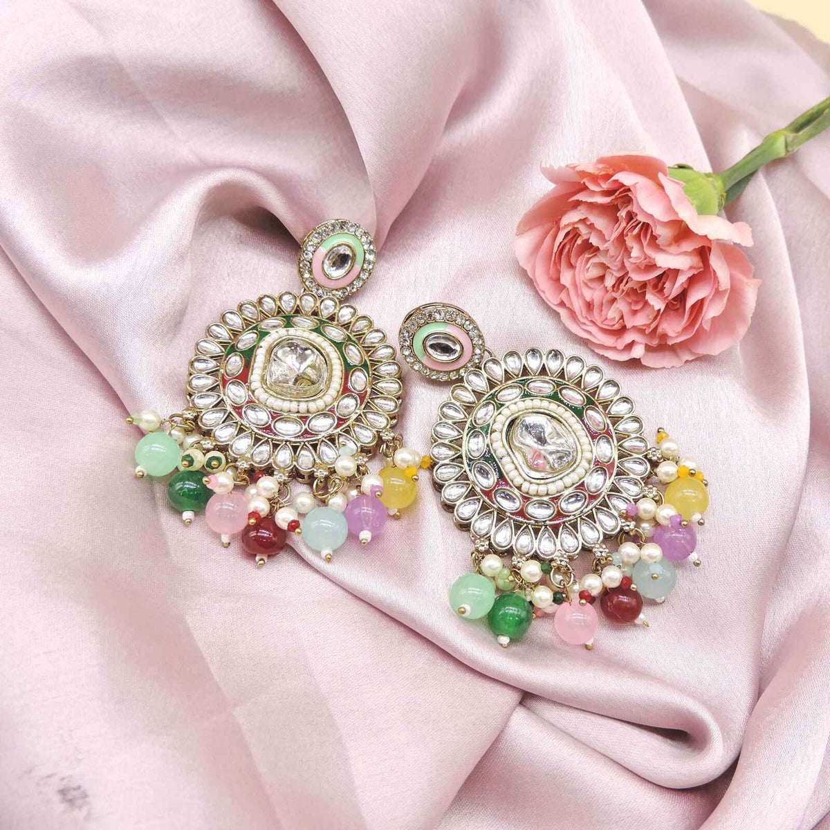 Polki Earrings Image 0