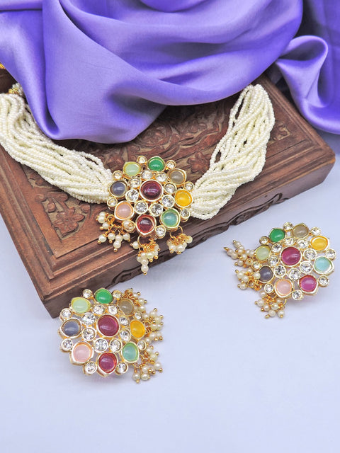 Multi-Colour Choker set Image 0