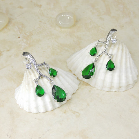 Silver tone Earrings Image 0