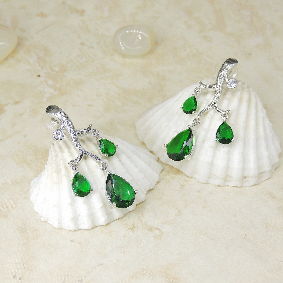 Silver tone Earrings Image 0