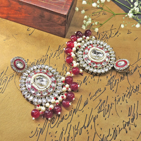 Red Earrings Image 0