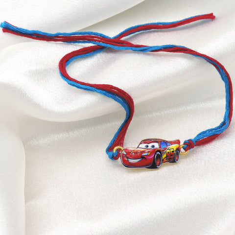 Lightning McQueen kids rakhi by Joyrias