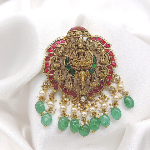 Divine Lakshmi Nakshi Pendant by Joyrias