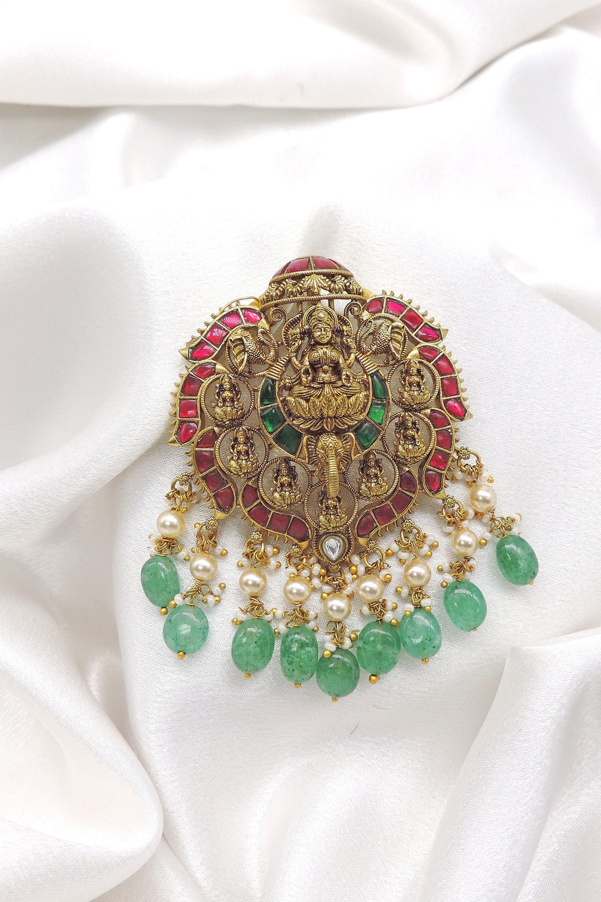Divine Lakshmi Nakshi Pendant by Joyrias