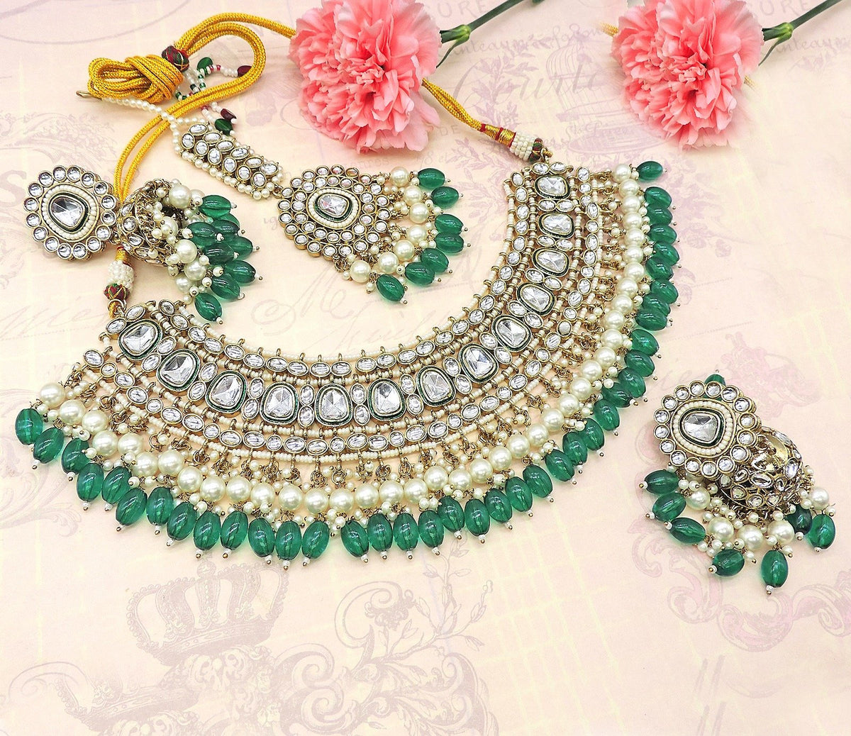 Kundan Necklace set Image 0