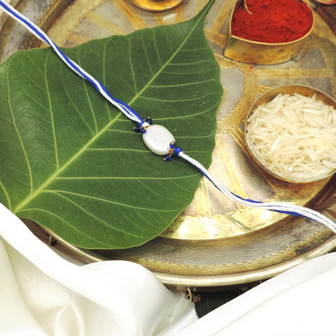 Pearl Charm Bhaiya Rakhi