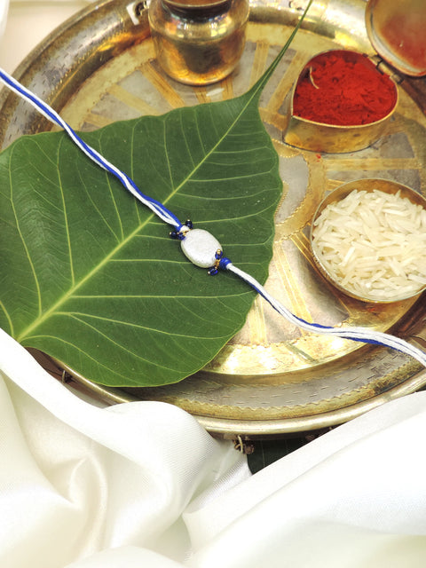 Pearl Charm Bhaiya Rakhi