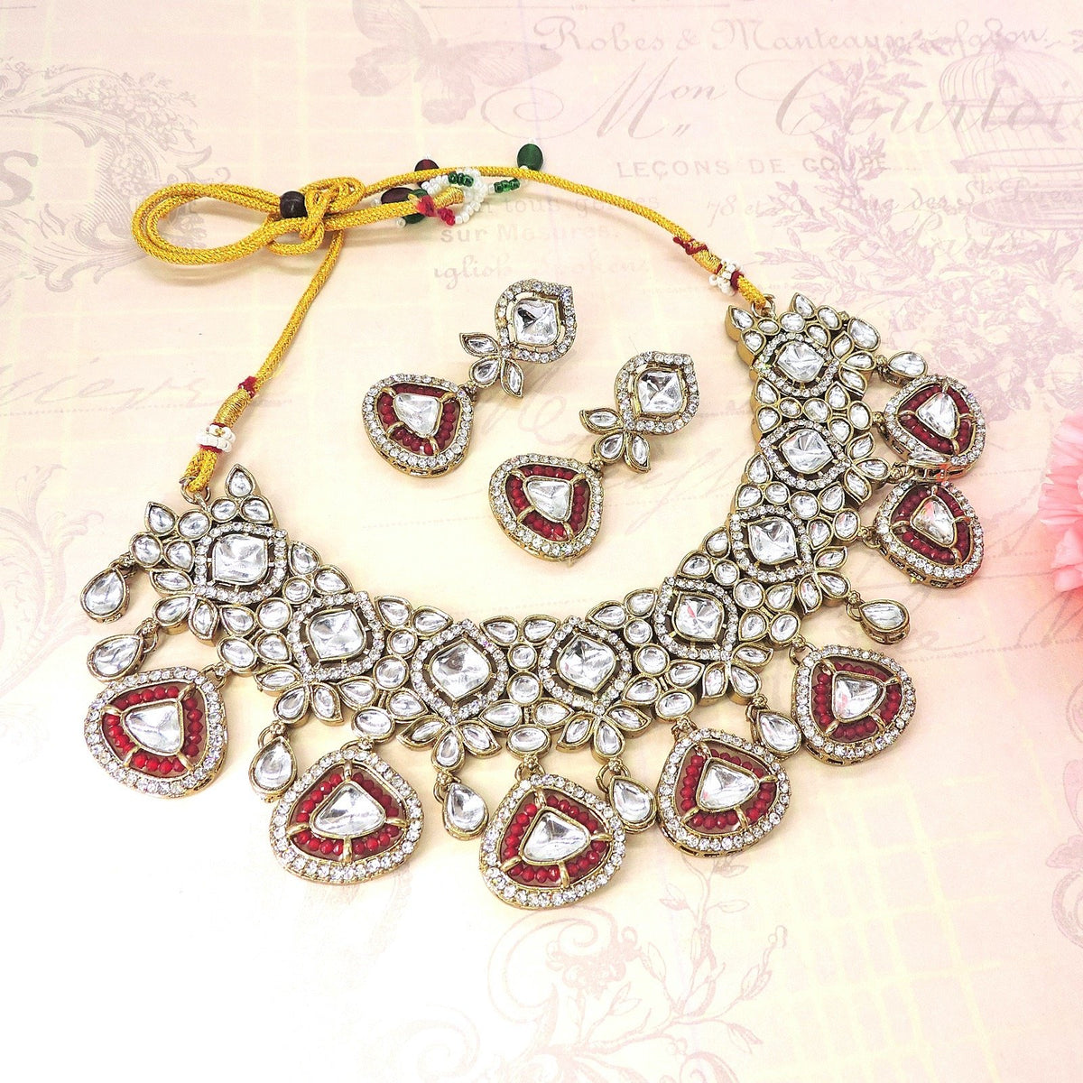 Kundan Necklace set Image 0
