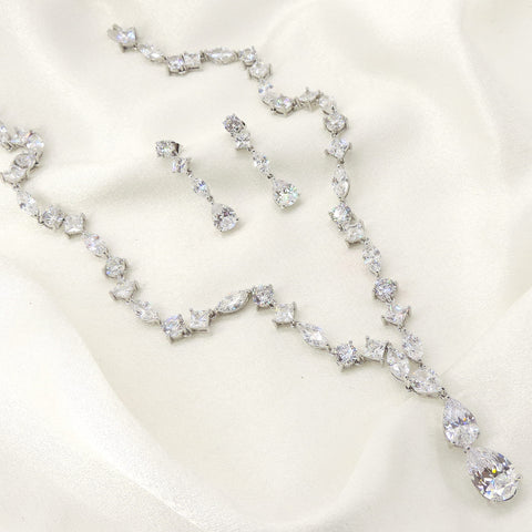 Celestial Drop Necklace Set by Joyrias