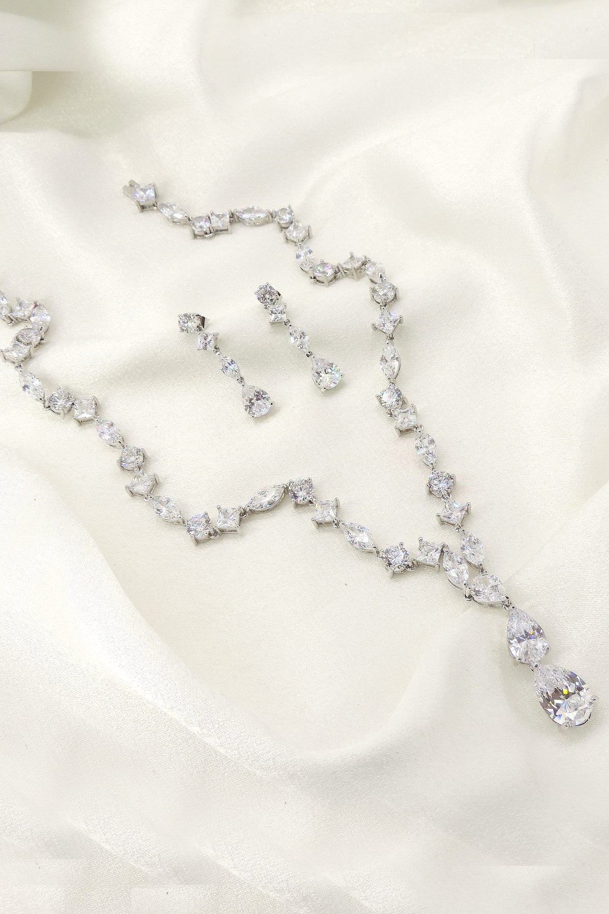 Celestial Drop Necklace Set by Joyrias
