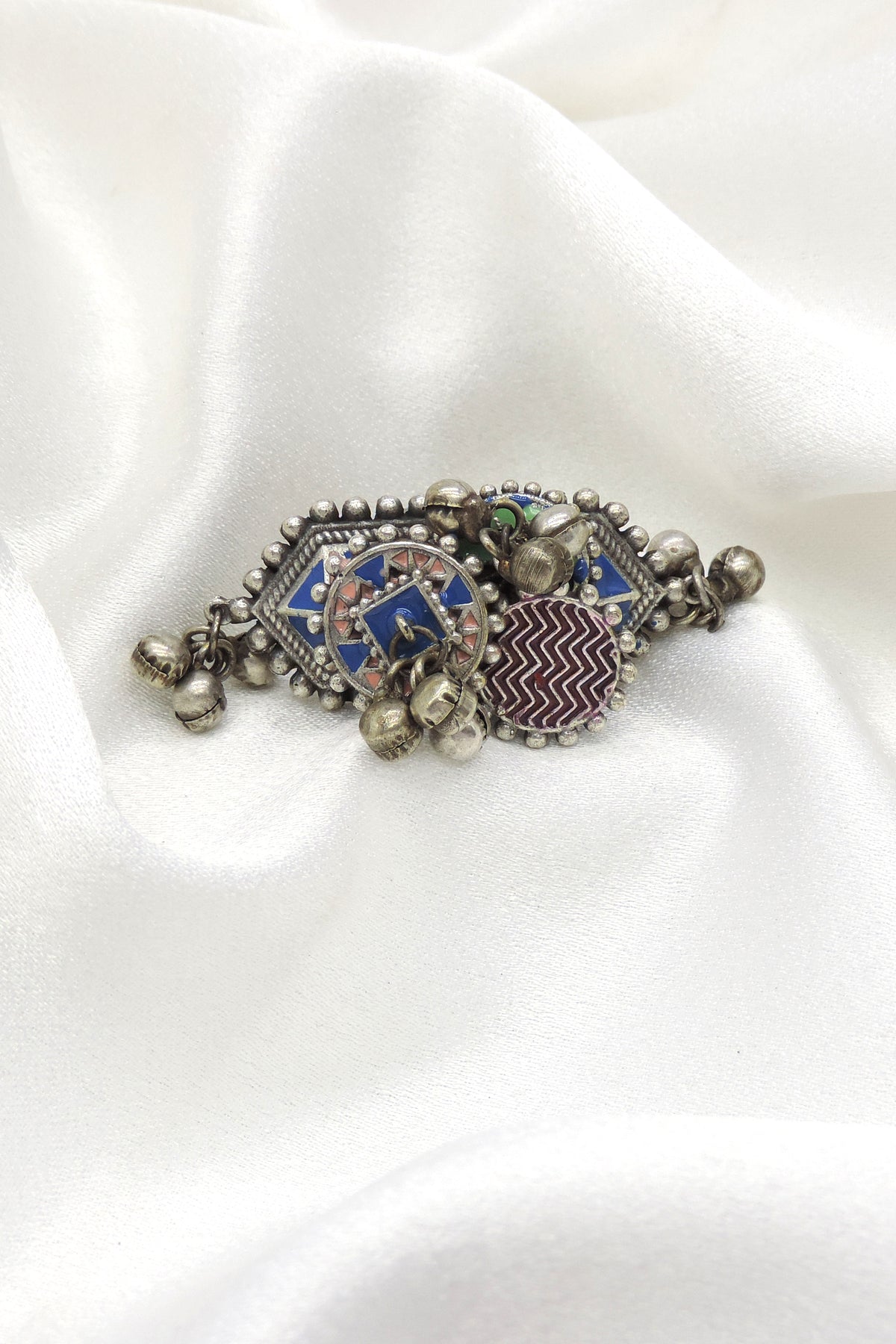 Oxidized Multicolor Enamel Ring