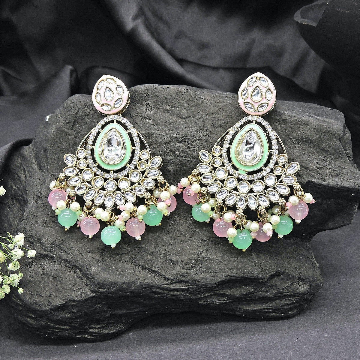 Polki Earrings Image 0