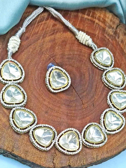 Uncut with AD Necklace set Image 0
