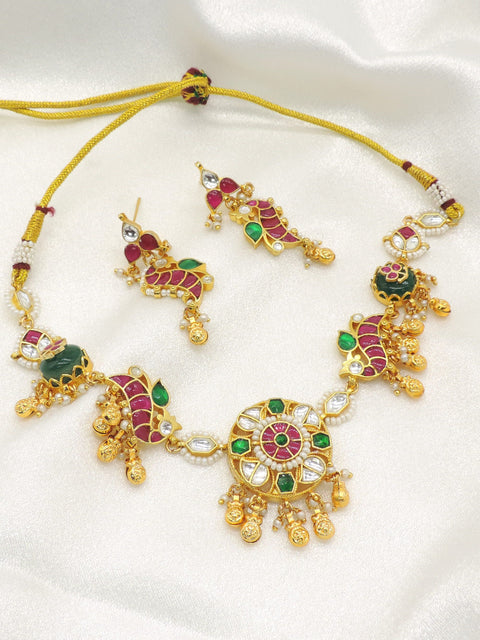 Festive kundan choker set by Joyrias
