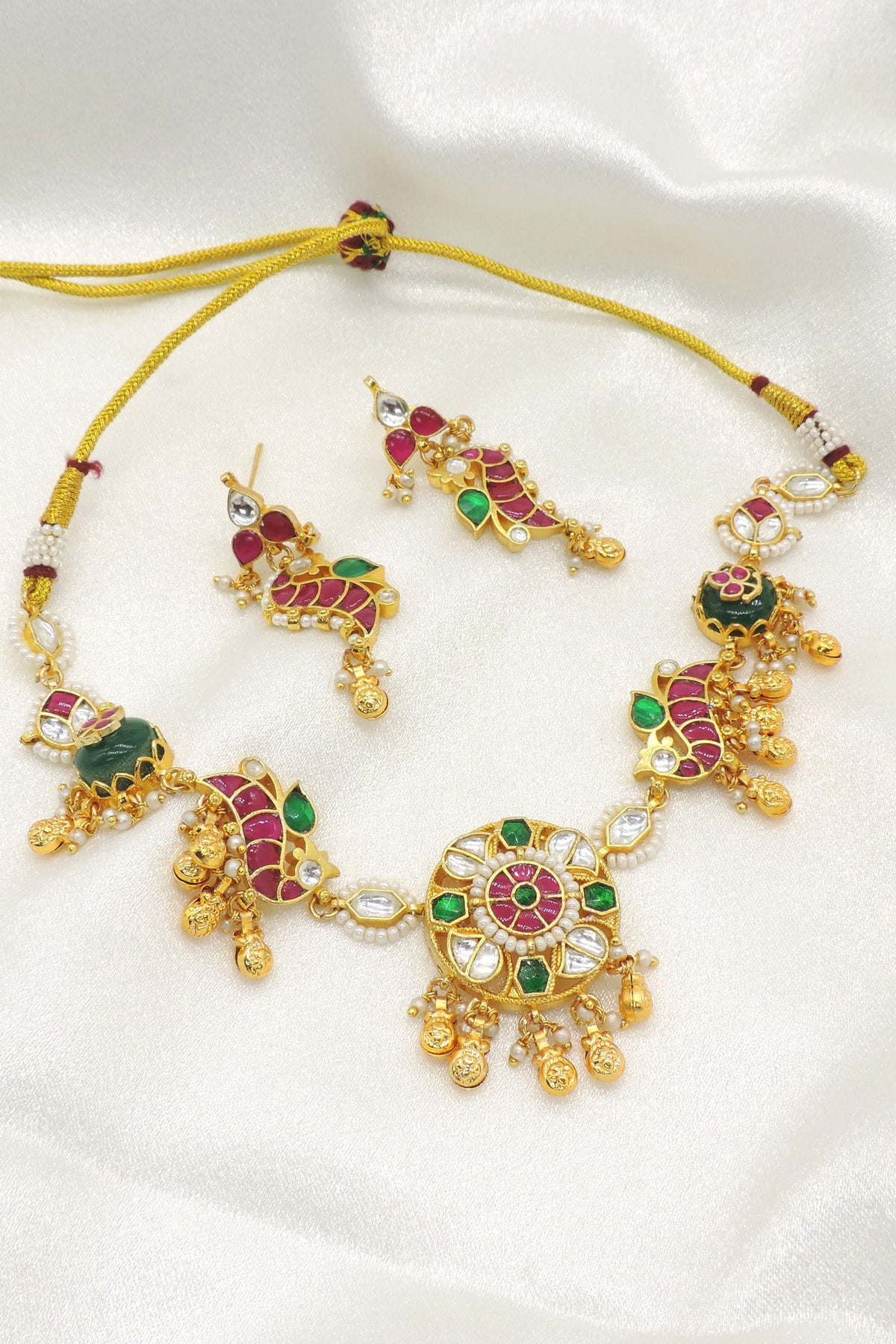 Festive kundan choker set by Joyrias