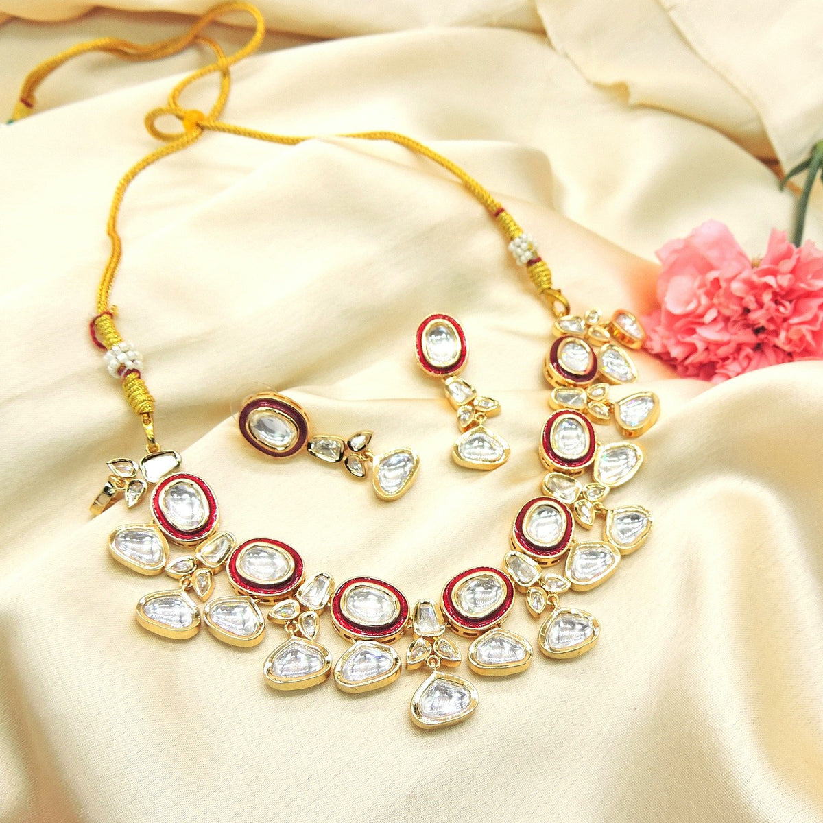 Kundan Necklace set Image 0