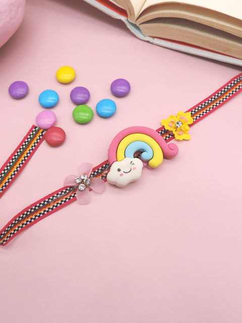 Rainbow Smile Kids Rakhi by Joyrias
