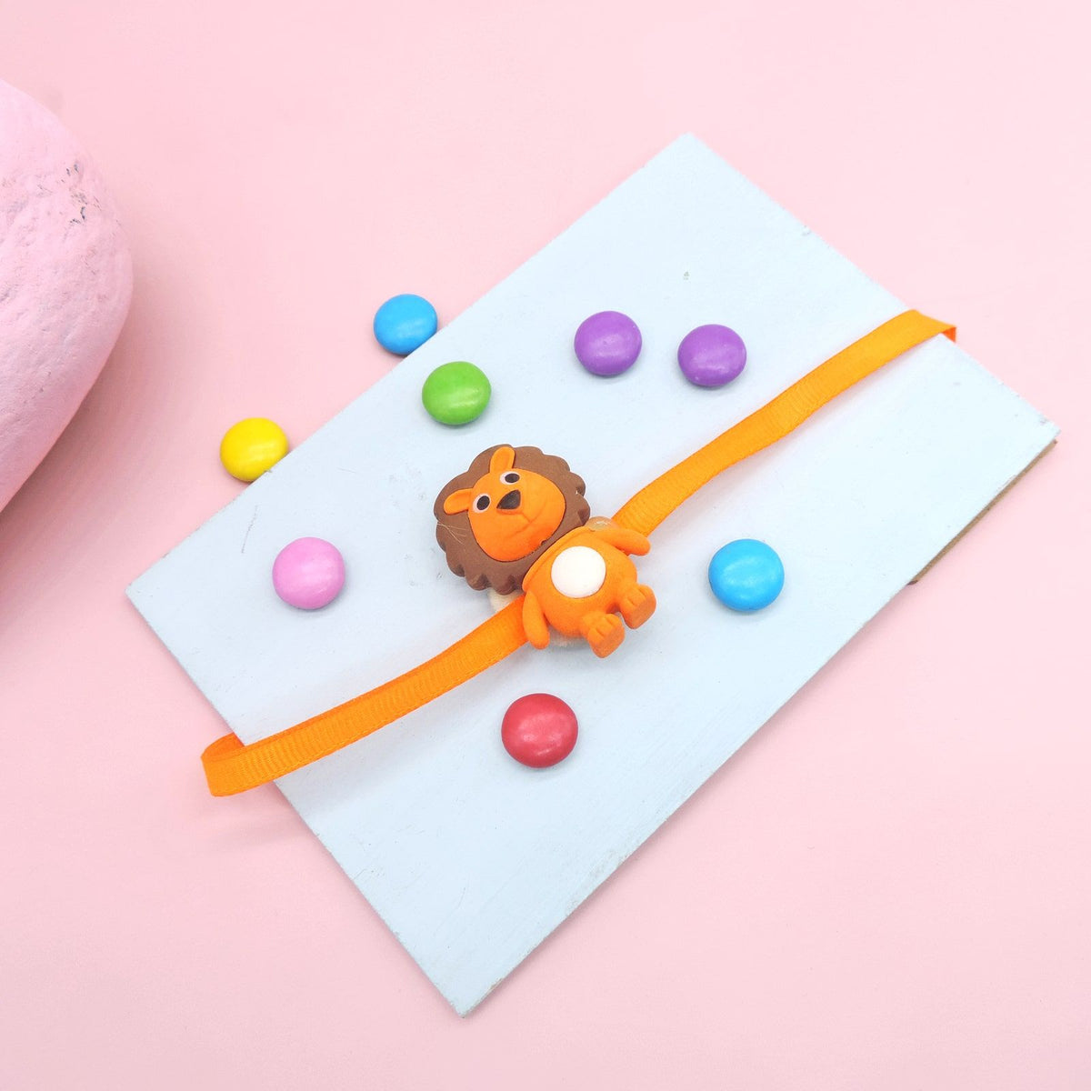 Cute Lion Kids Rakhi by Joyrias