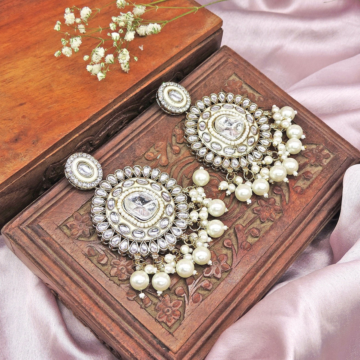 Polki Earrings Image 0
