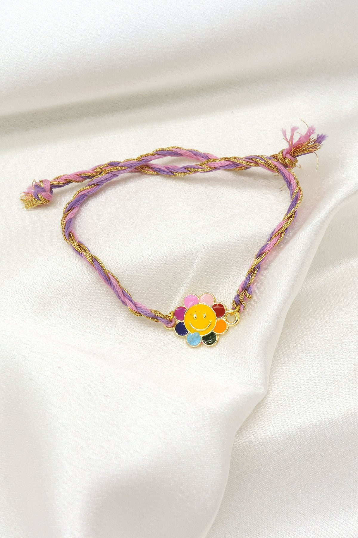 Smiley Flower Kids Rakhi by Joyrias