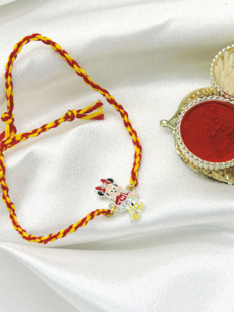 Minnie Mouse Kids Rakhi by Joyrias