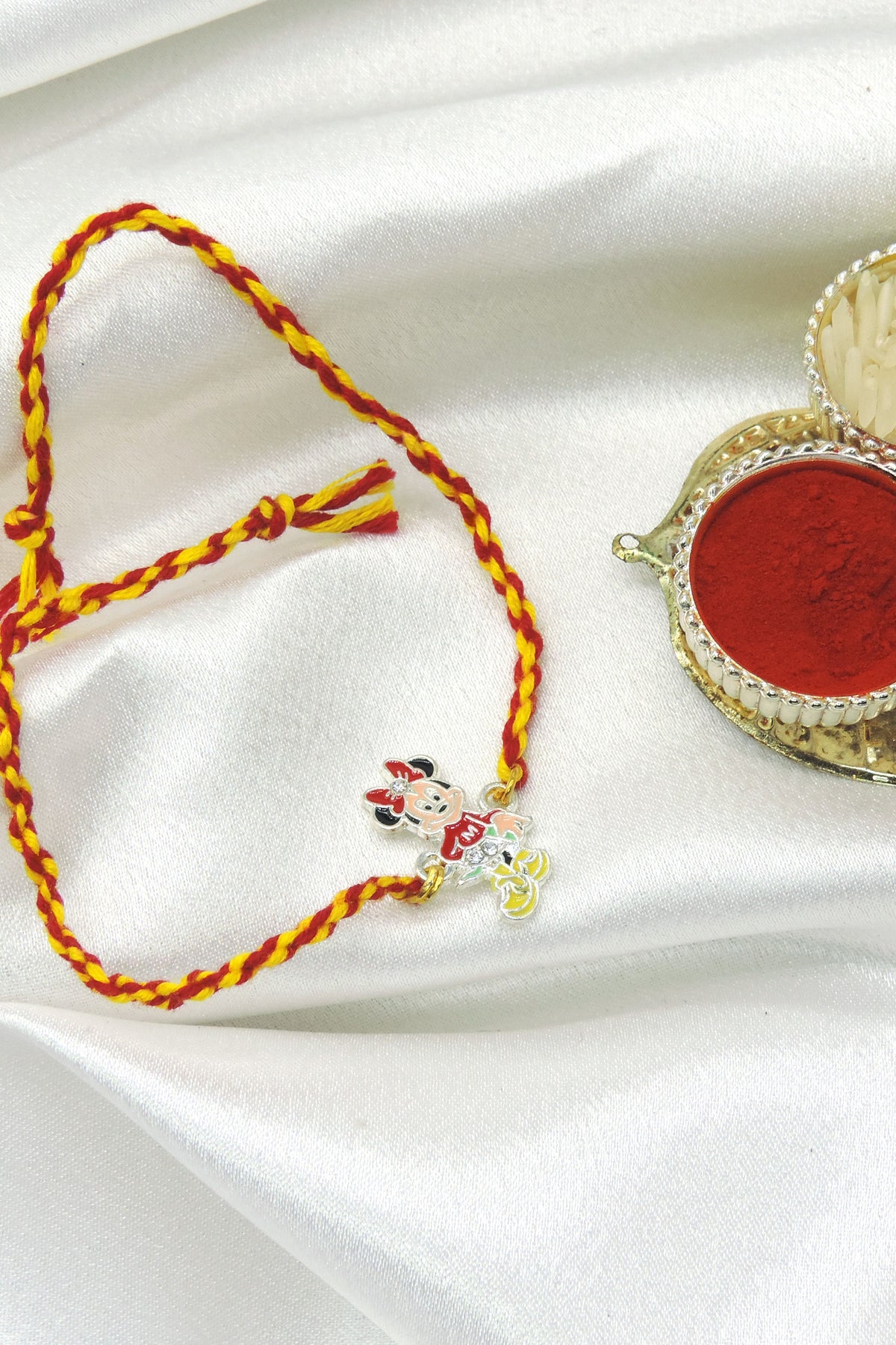 Minnie Mouse Kids Rakhi by Joyrias