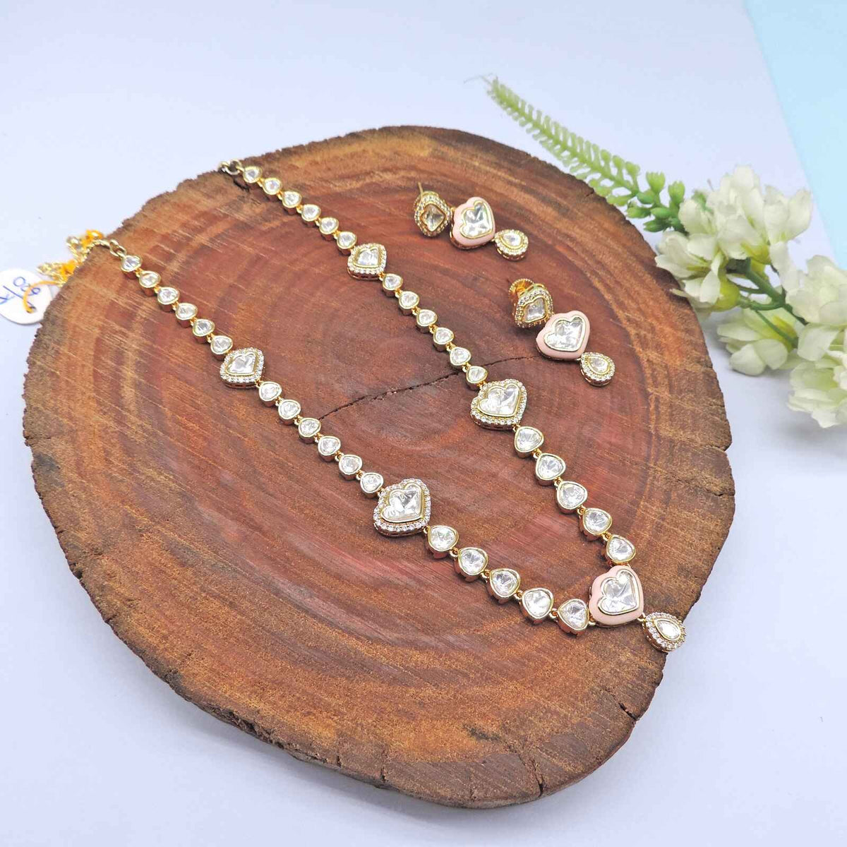 Long Kundan Necklace set Image 0