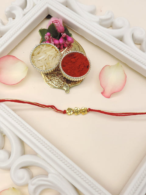 Triple Flower Bhaiya Rakhi