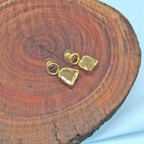 Natural stone earrings – Indian gemstone earrings for ethnic and casual wear USA – Joyrias