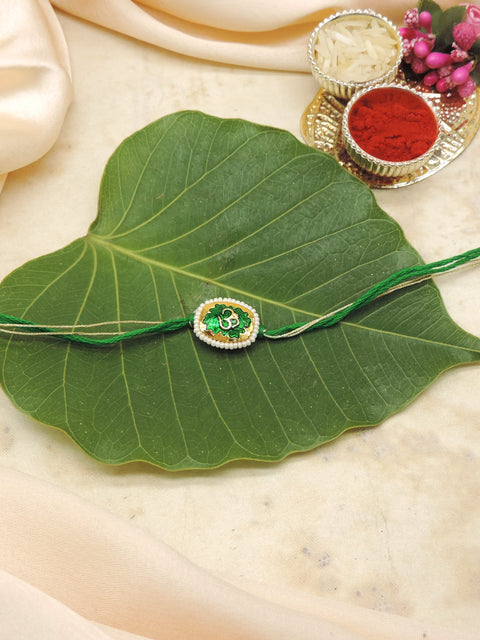 Om Red Bhaiya Rakhi