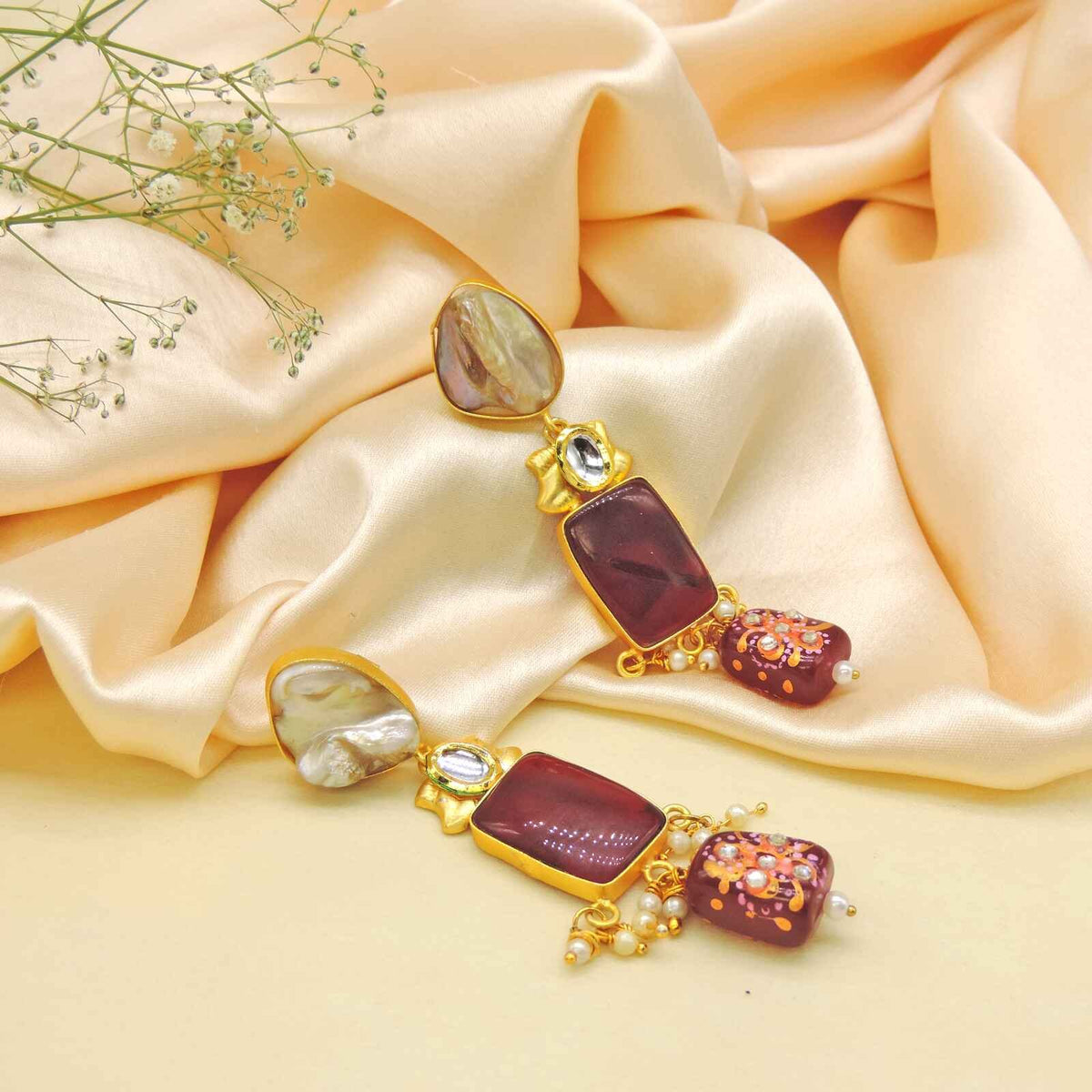Natural stone Earrings Image 0