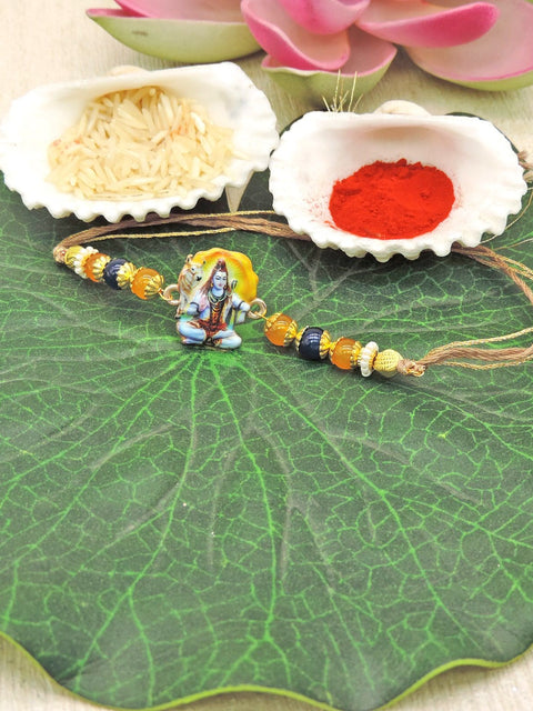 Lord Shiva Bhaiya Rakhi by Joyrias