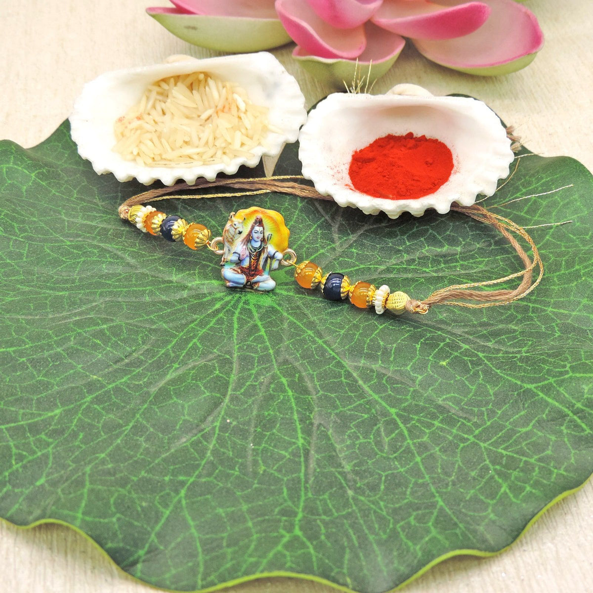 Lord Shiva Bhaiya Rakhi by Joyrias