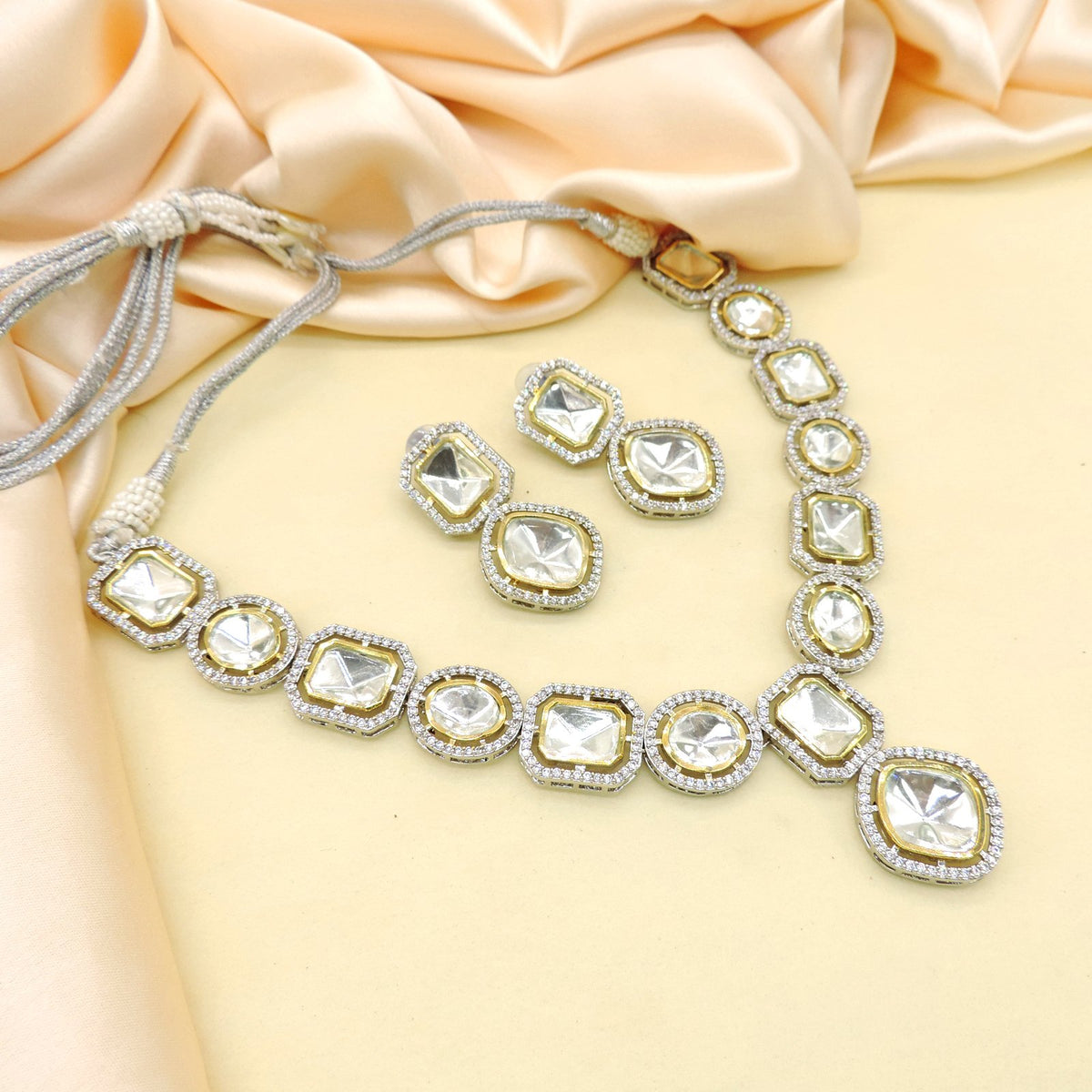 Polki Necklace Set Image 0