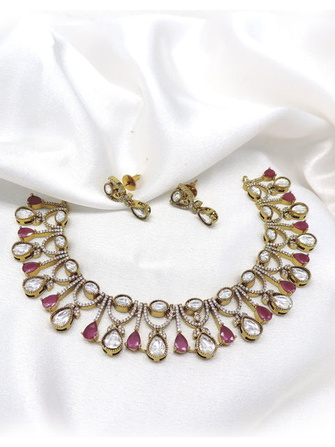 Emerald Crystal Teardrop Set