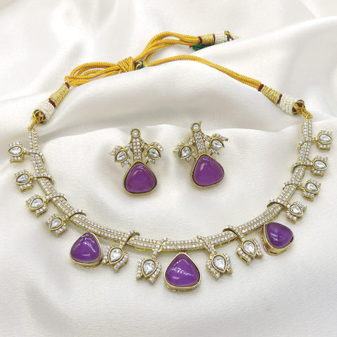 Purple AD choker set by Joyrias