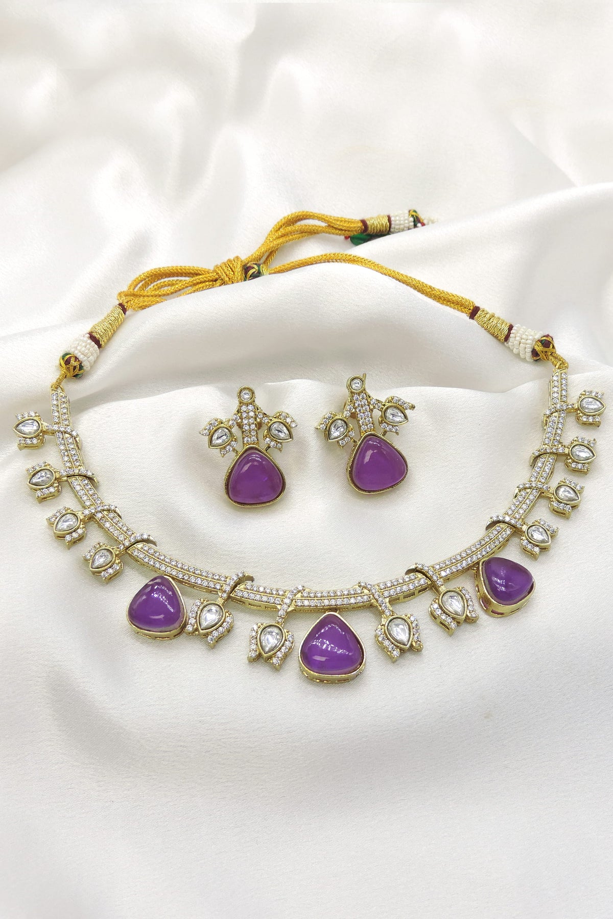 Purple AD choker set by Joyrias