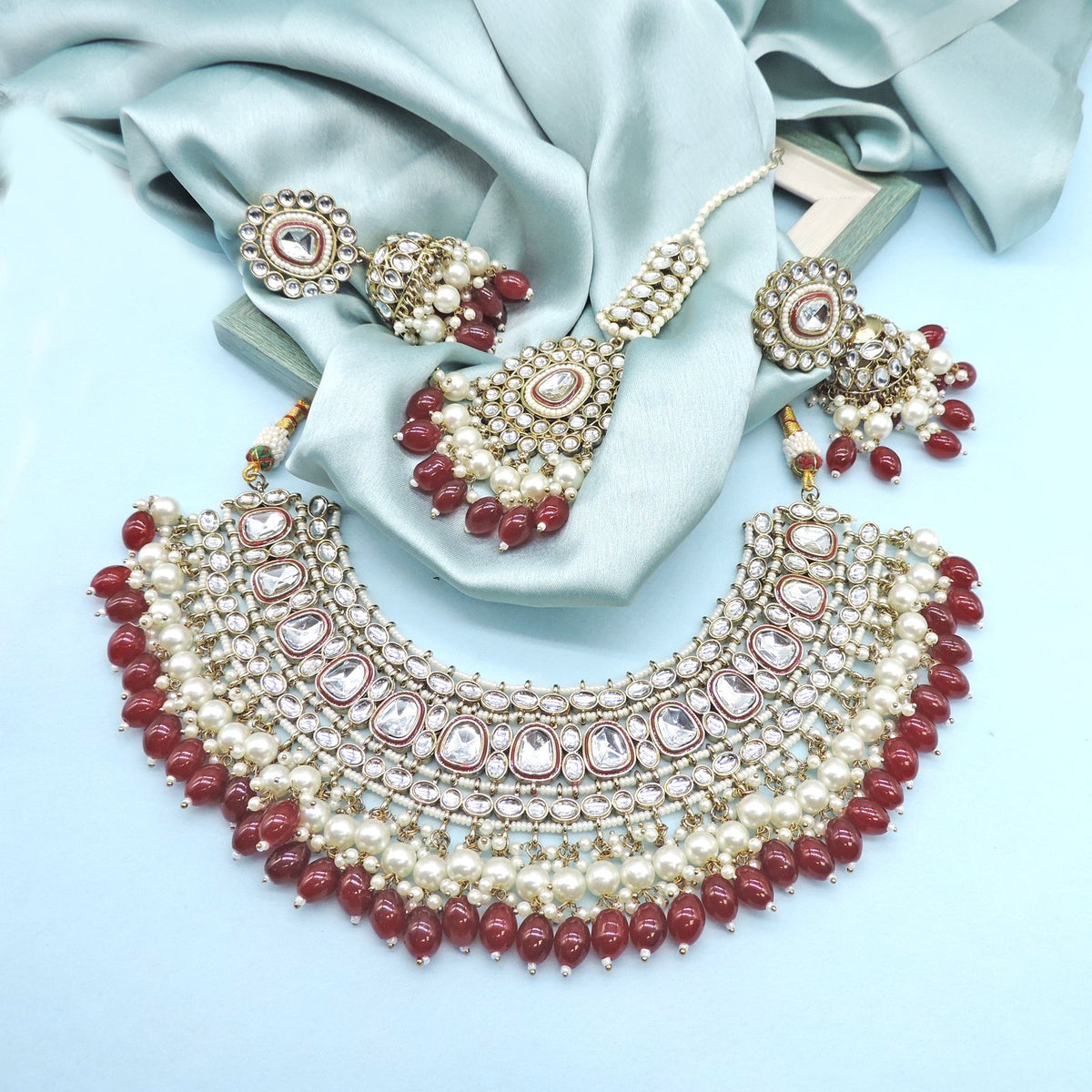 Kundan Necklace Set Image 0