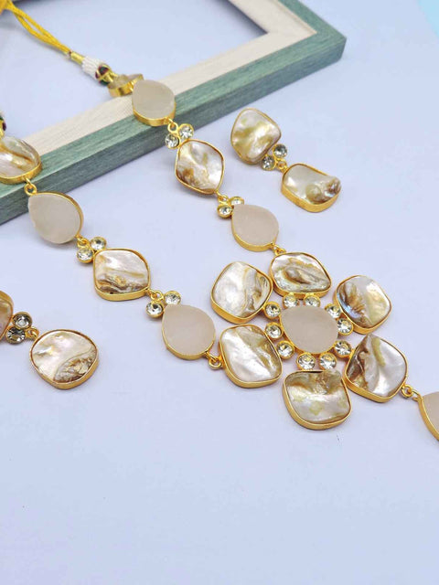 MOP Long Necklace set Image 0
