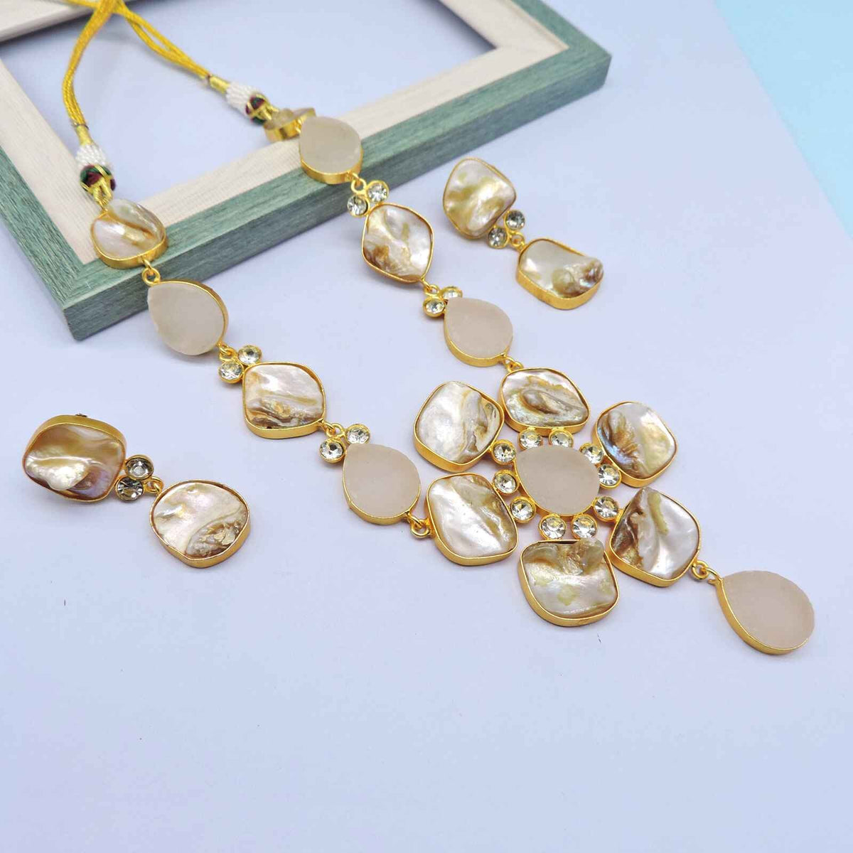 MOP Long Necklace set Image 0