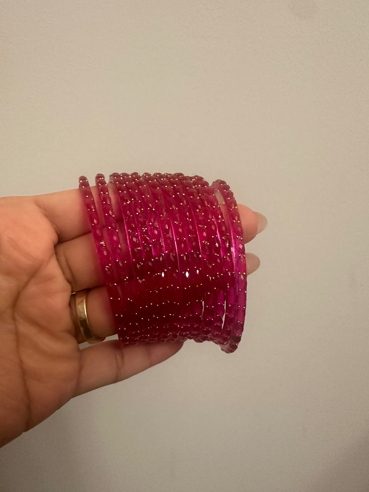 2.2 Multicolor Raindrop Glass Bangles Set | Trendy Waterdrop Stackable Bangles for Women | Mix Color Daily & Festive Wear |12 bangles in each set