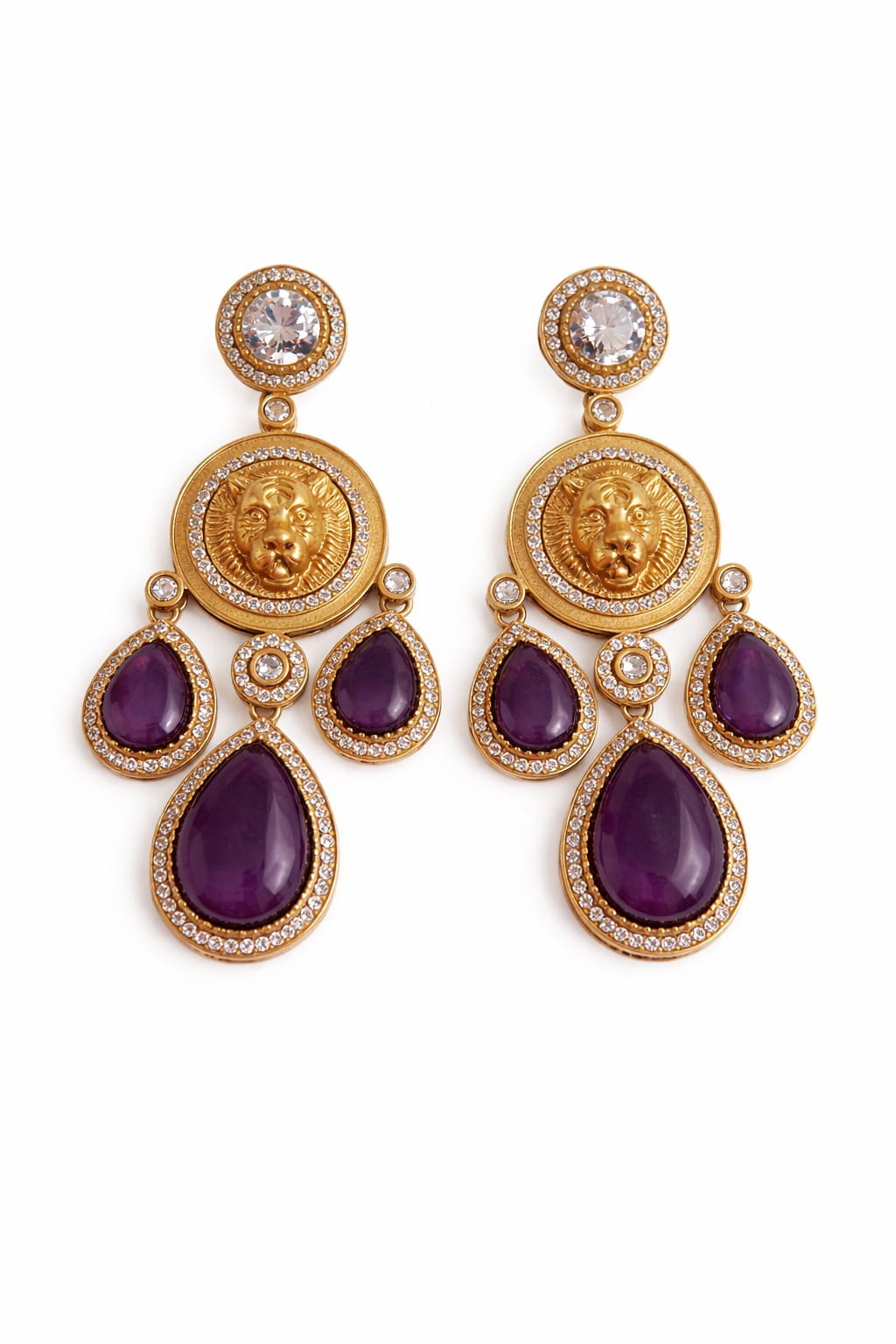 Royal Turquoise Statement Earrings