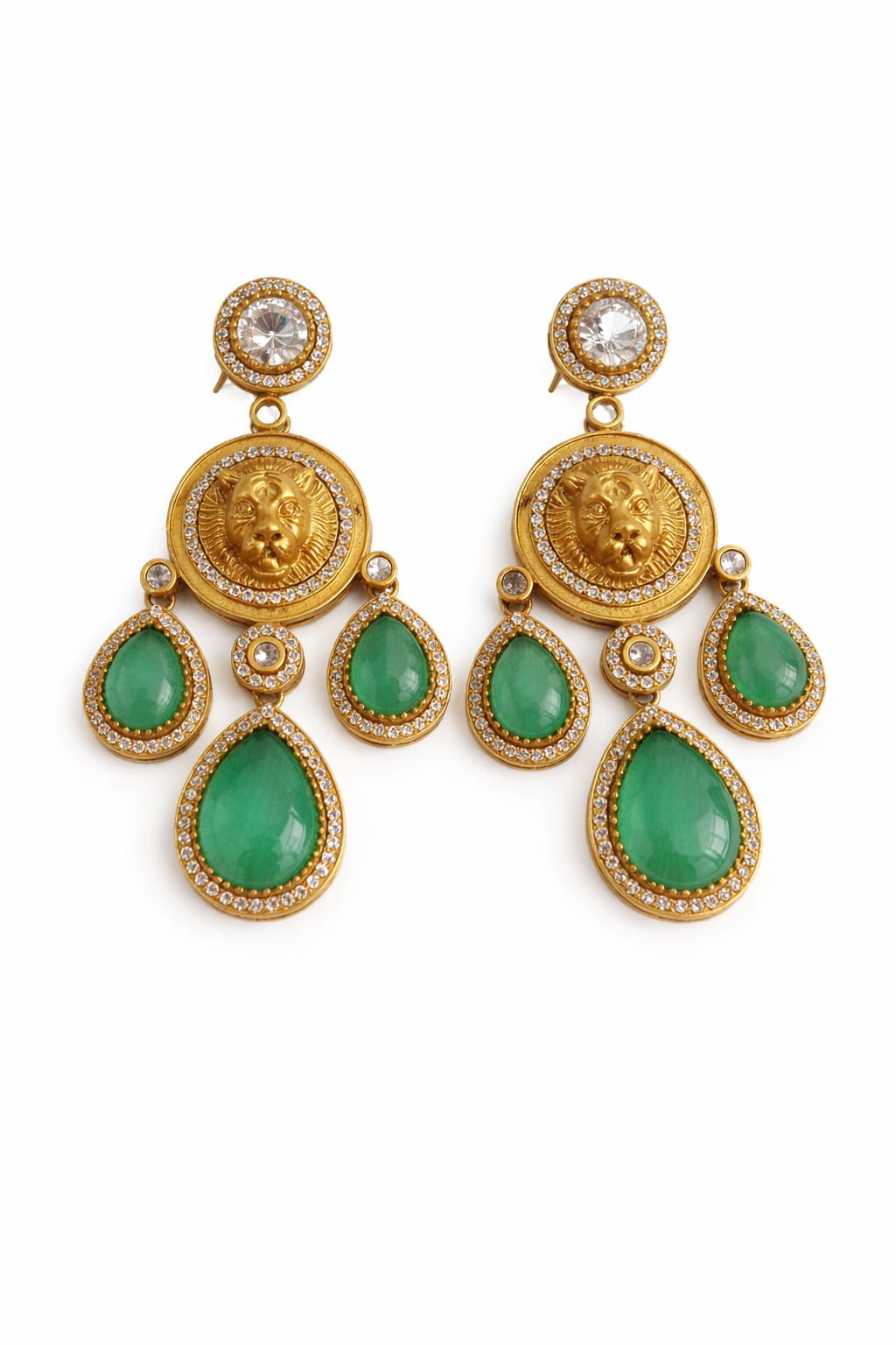 Royal Turquoise Statement Earrings