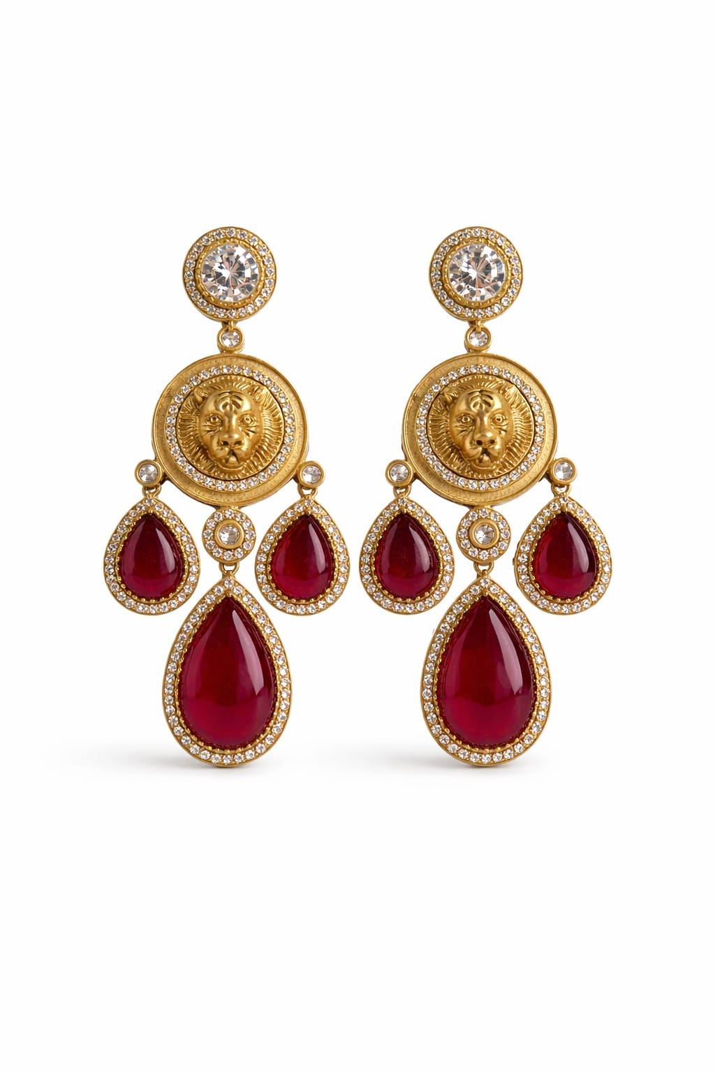 Royal Turquoise Statement Earrings